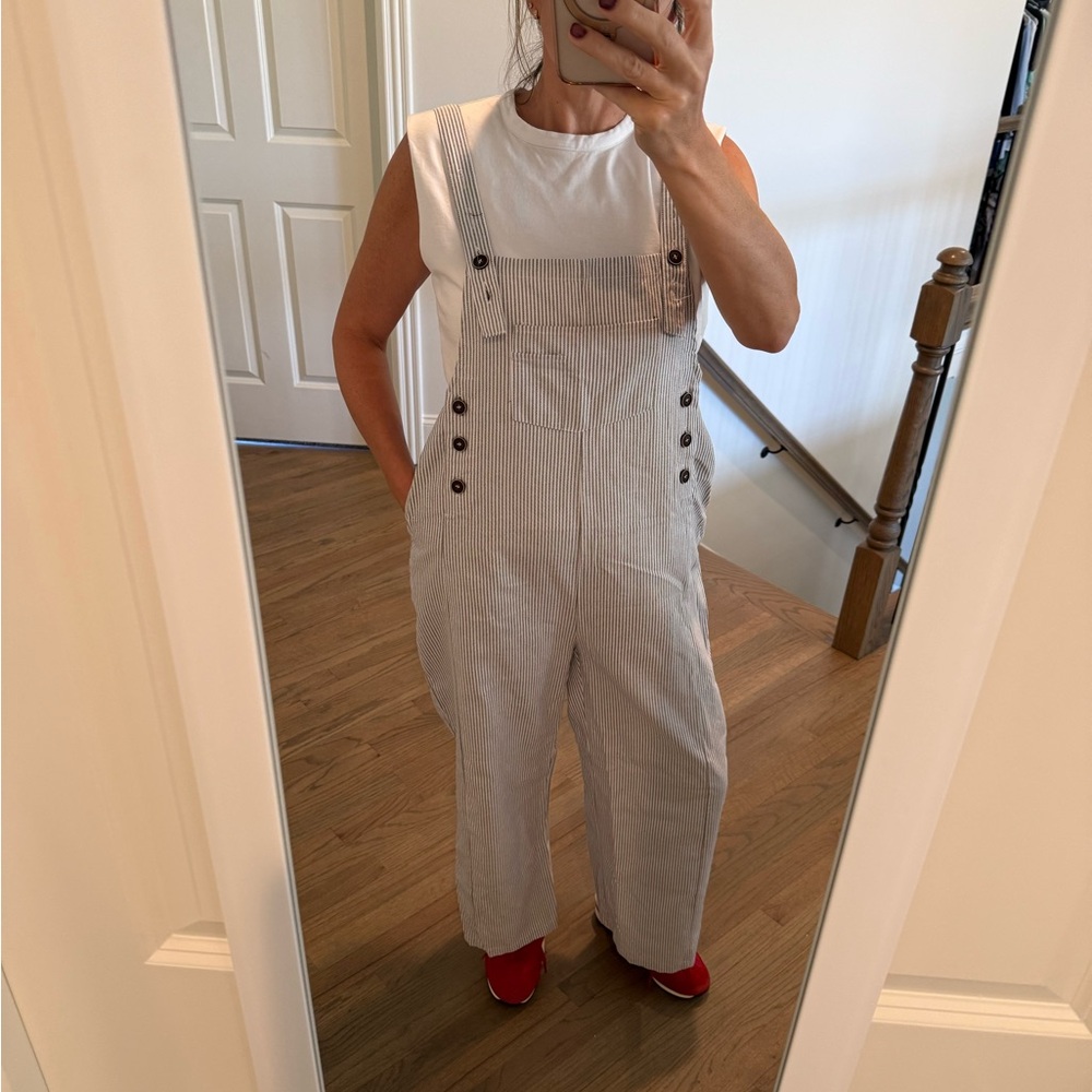 Striped Overalls - Picture 3 of 8